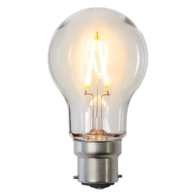 LED lampa PC plastic B22 2200K 70 lumen