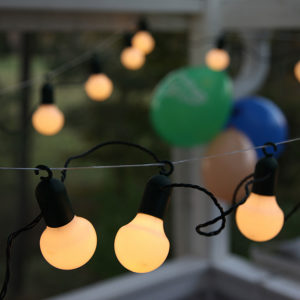 LED party ljusslinga 20 ljusbollar