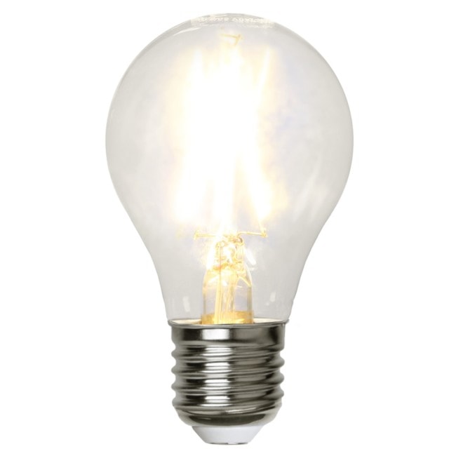 Illumination LED Klar filament lampa E27 2700K 220lm