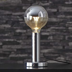GLANS lampfot krom 17 cm i metall
