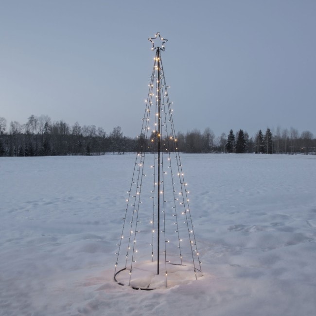 light tree 170cm led utomhus i snö