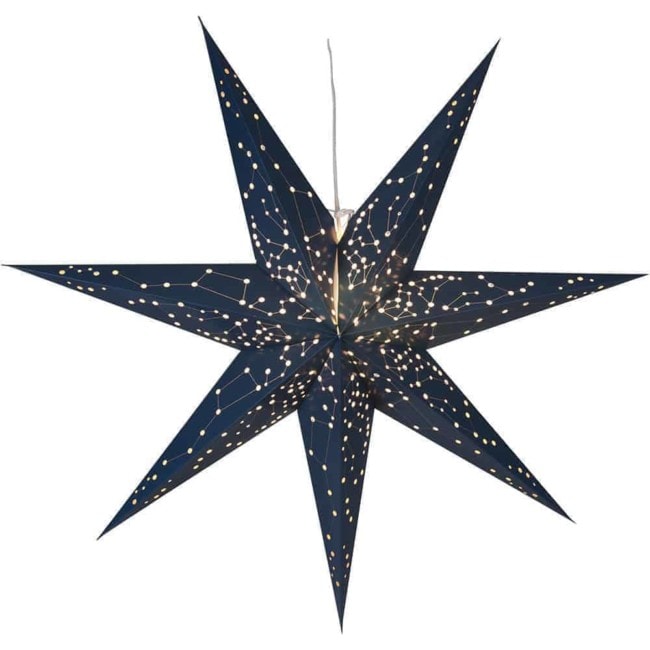 Galaxy adventsstjärna 100cm blå