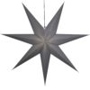 Ozen adventsstjärna 140cm grå