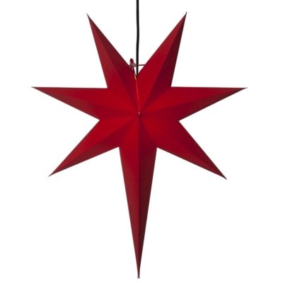 Rozen adventsstjärna 66cm röd