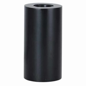TUB lampfot svart 15cm i trä E27 sockel