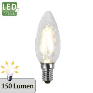 Illumination LED skruvat kronljus filament lampa E14 150lm