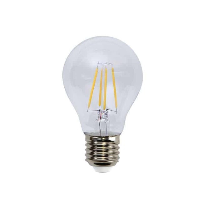 Illumination LED Klar filament lampa E27 2700K 400lm