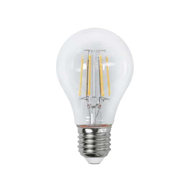 Illumination LED Klar filament lampa E27 2700K 810lm