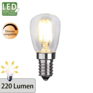 Illumination LED dimbar päronlampa E14 2700K 220lm
