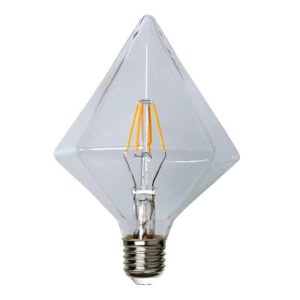 Illumination LED Glob Diamantlampa G115 E27 2700K 320lm dimbar