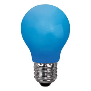 Decoration LED E27 7lm 0,7W Blå