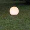 Solcellsdriven dekorationsboll stående 25cm