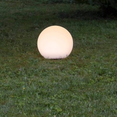 Solcellsdriven dekorationsboll stående 25cm