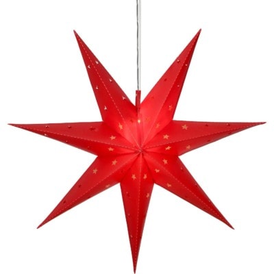 Adventsstjärna för utomhusbruk 60cm Röd