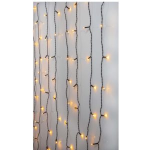 Serie LED ljusgardin 120 LED 1,3x2 meter