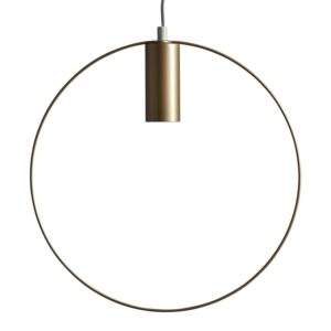 Shape fönsterlampa cirkel 37cm guld