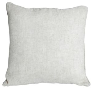 Kuddfodral grovlinne 50x50cm