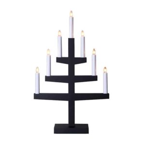 Trapp 7L ljusstake svart