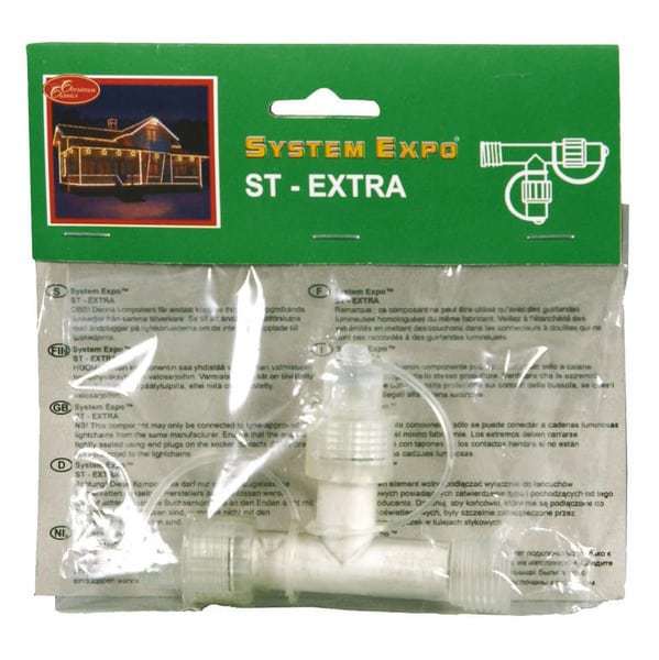 System Expo T-koppling PVC extra
