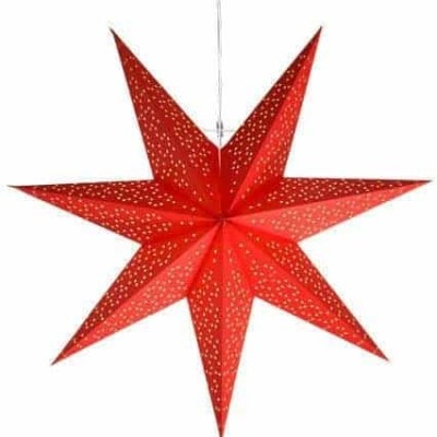 Dot Star 54cm pappersstjärna röd