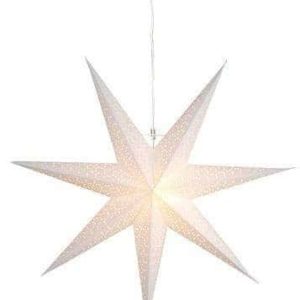 Dot Star 70cm pappersstjärna vit