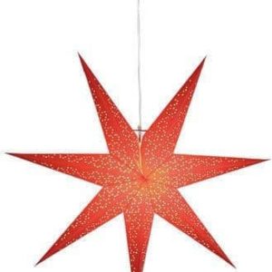Dot Star 70cm pappersstjärna röd