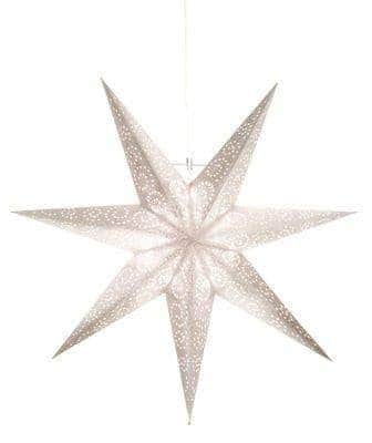 Antique hängande stjärna vit 60 cm