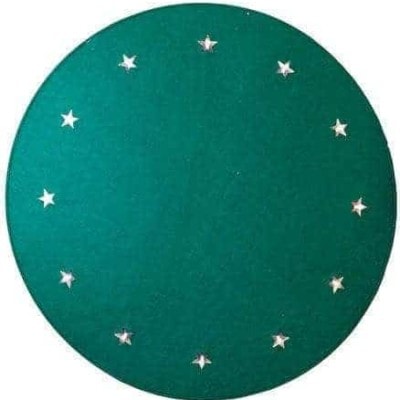 Granmatta grön Ø 100cm 12 LED