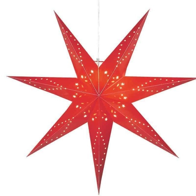Katabo stjärna 100cm röd