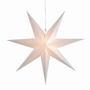 Dot Star 100cm pappersstjärna vit