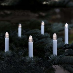 Batteridriven julgranslinga med timer 16 LED longlife