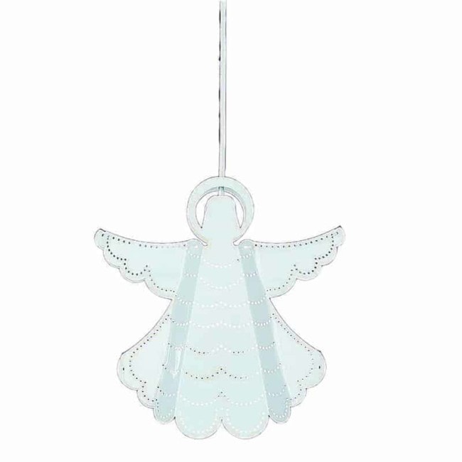 Angelica hängande ängel vit