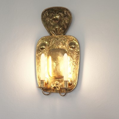 Decoration LED-lampa 352-62 ljus på vägglampa i guld