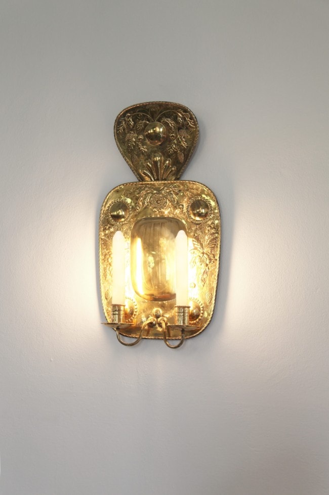 Decoration LED-lampa 352-62 ljus på vägglampa i guld
