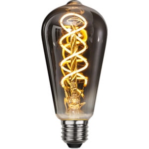 Decoration LED ST64 E27 2100 kelvin 45 lumen Spiral Smoke
