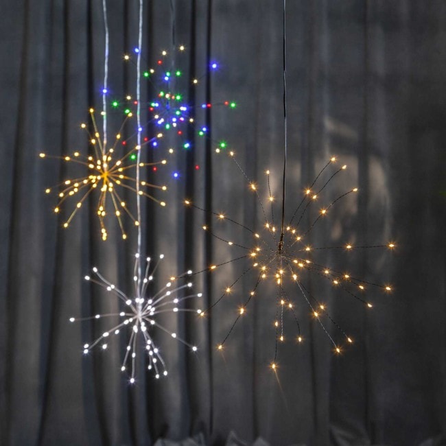 Fireworks hängande dekoration 60 LED