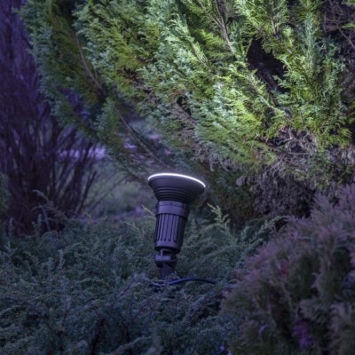 Trädgårdsspotlight med markspett E27