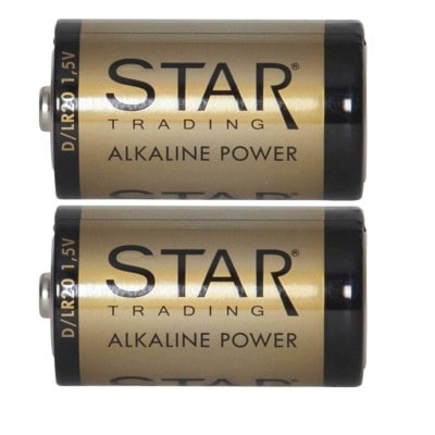 Star Trading LR20 - D Batteri 2-pack