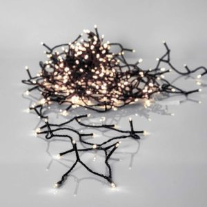 Serie LED ljusslinga 25 meter 360 ljus crispy ice white