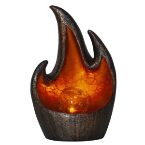 Solcellsdriven bordsdekoration Melilla Flame