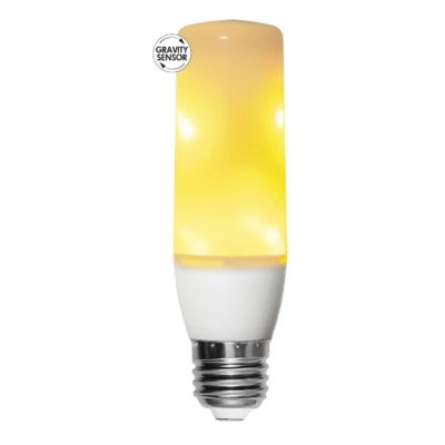 Flammande LED lampa E27 140 lumen