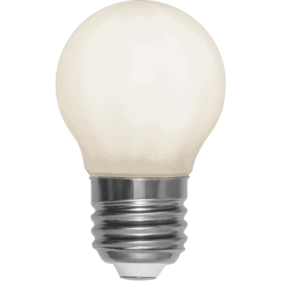 Klotlampa LED E27 G45 2700 kelvin 150 lumen Opaque