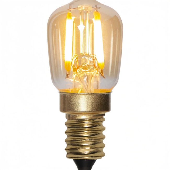 LED-lampa E14 ST26 Decoled Amber