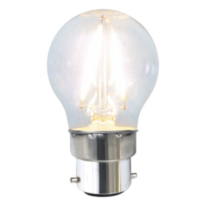 LED-lampa B22 G45 Clear 150lm