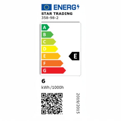 LED-lampa E27 R63 Reflector opaque