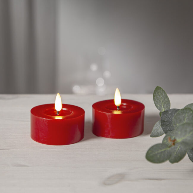 LED Värmeljus 2-pack Flamme Flow - Bild 3
