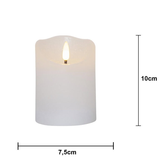 LED Blockljus Flamme Rustic - Bild 8