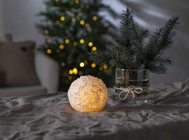 LED Blockljus Snowball - Bild 6