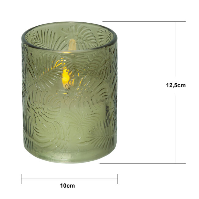 LED Blockljus Flamme Leaf - Bild 11