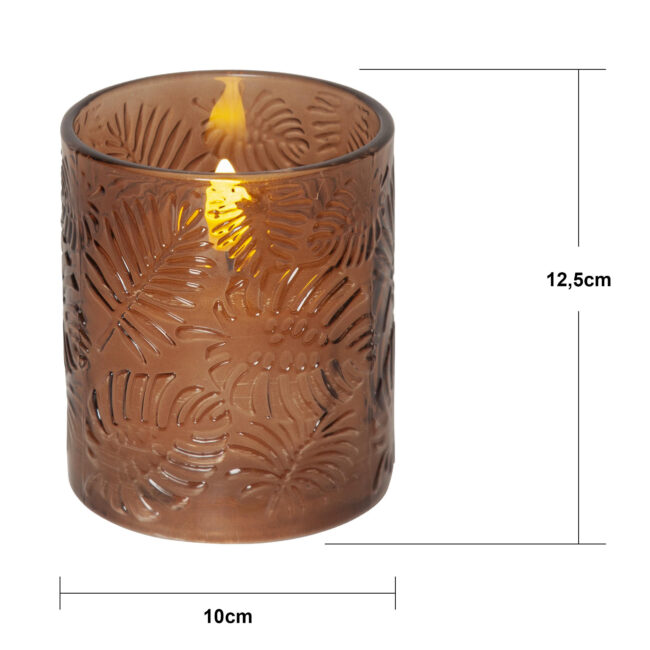 LED Blockljus Flamme Leaf - Bild 12